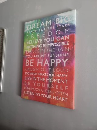 Cuadro Decorativo Dream Big