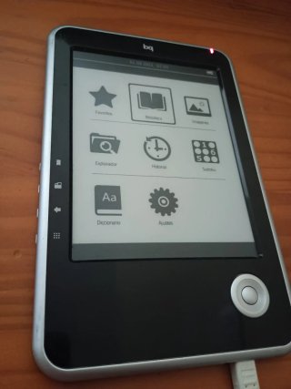 Libro electrónico bq