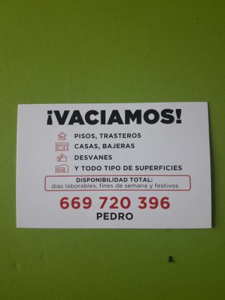 VACIAMOS