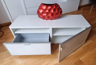 Mueble TV Besta Ikea Blanco