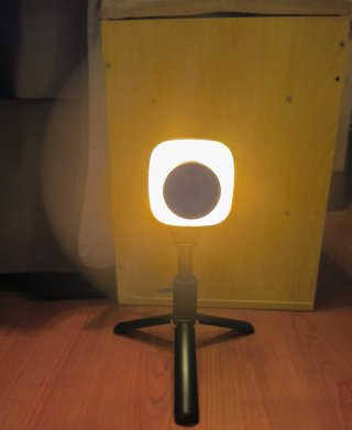 Ventilador portátil con mando y palo selfie