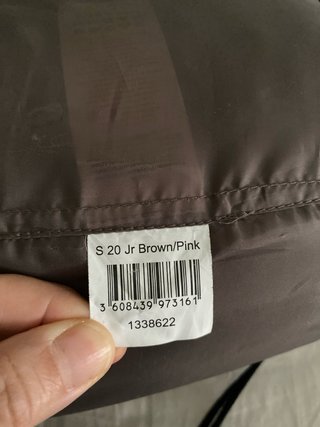 Saco Quechua Rosa S20 Junior Talla XS