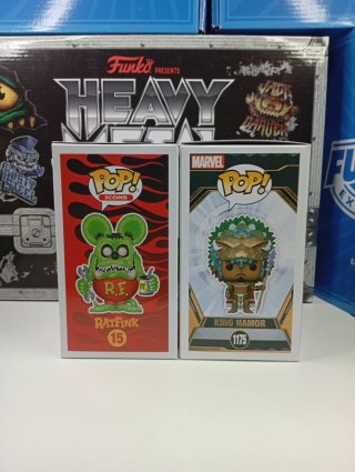 Pack 2 Funko Pop! Rat Fink y King Namor