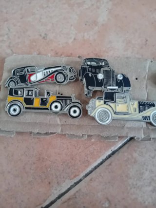 Lote pins Coches Clásicos Vintage