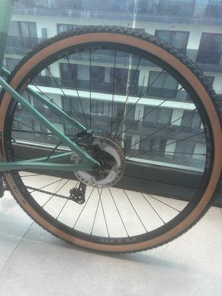Bicicleta Gravel Cannondale Verde