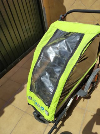Carro para bici de niño