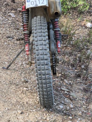 Montesa Cota 349 Trial Roja
