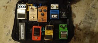 Pedalera Guitarra con Fuente de Alimentación