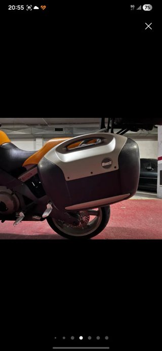 Buell Ulysses XB12X Naranja y Negra