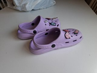 Ciabatte Lila Taglia 33 per Bambina Shein