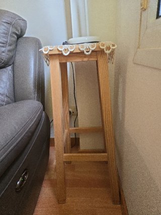 Taburete de madera
