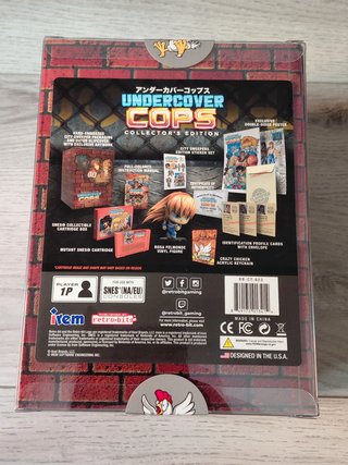 Undercover Cops Collector's Edition SNES