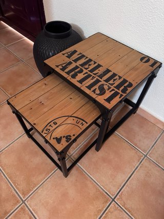 Conjunto de 2 mesas Maisons du Monde