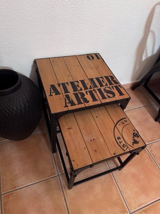Conjunto de 2 mesas Maisons du Monde