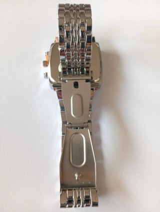 Reloj Liboger Negro y Plateado Nuevo