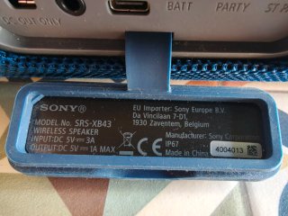 Altavoz Portátil Sony SRS-XB43 Azul