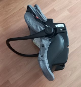 Silla de coche bebé gris Giordani