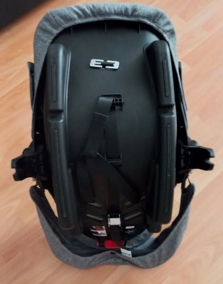 Silla de coche bebé gris Giordani