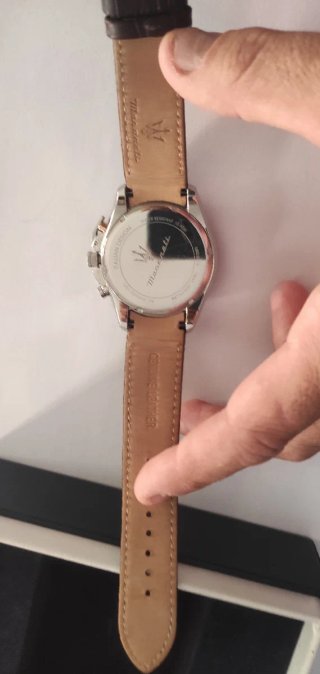 Reloj Maserati Cronógrafo Negro y Dorado