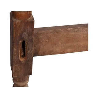 Cabecero de Cama Madera Maciza Siglo XX