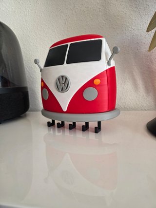 Colgador de llaves Volkswagen T1 Rojo