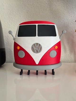 Colgador de llaves Volkswagen T1 Rojo