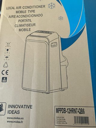 Aire Acondicionado Portátil Midea MPPDB-12HRN7-QB6