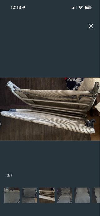 Tumbona plegable aluminio ligera