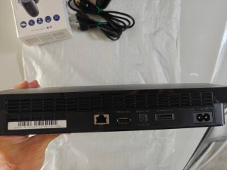 PS3 Slim 320GB Coral Black CECH-2504B data code 1A