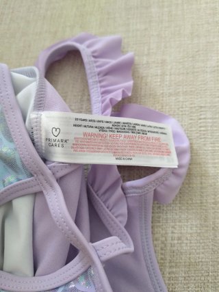 Bañador niña Primark sirena