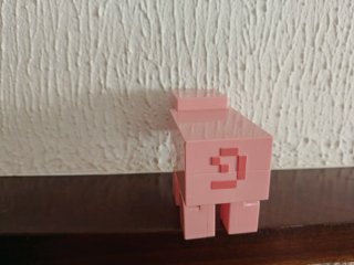 Figura Cerdo Minecraft