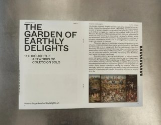 Libreto de sala - Expo El jardín de las delicias.