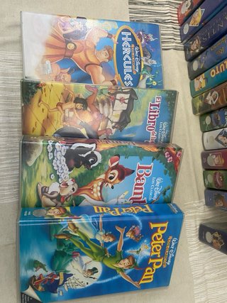 Pack Películas Disney VHS Clásicos