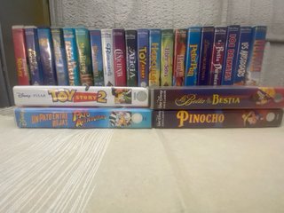 Pack Películas Disney VHS Clásicos