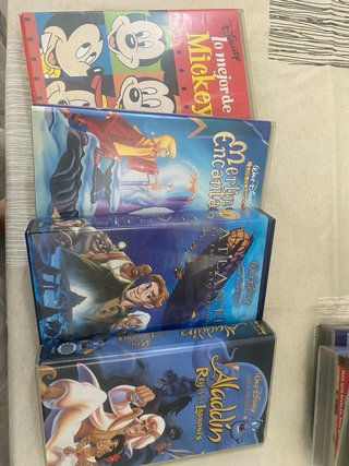 Pack Películas Disney VHS Clásicos