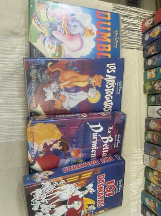 Pack Películas Disney VHS Clásicos