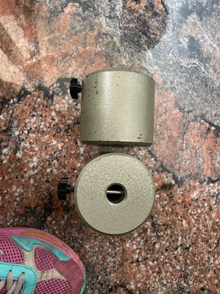 2 contrapesos astronomía 3,7 Kg