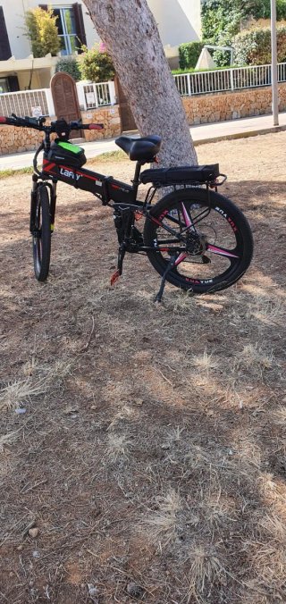 Bicicleta eléctrica LAFY poco uso pedaleo asistido