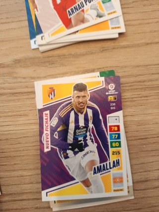34 cromos Adrenalyn XL 22-23