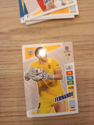 34 cromos Adrenalyn XL 22-23