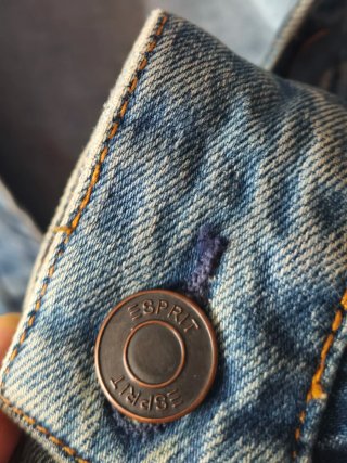 Cazadora Vaquera Esprit Hombre Azul