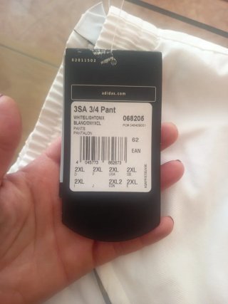 Pantalón Pirata Adidas Hombre Talla XXL