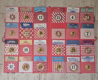Calendario Adviento Disney 24 Libros