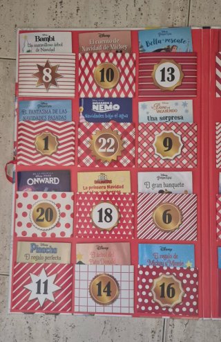 Calendario Adviento Disney 24 Libros