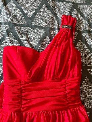 Vestido de fiesta rojo talla 36-38