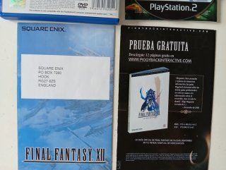 Final Fantasy XII PS2 (PlayStation 2)
