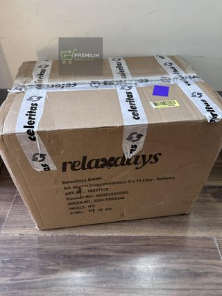 Cubo de basura extraible Relaxdays