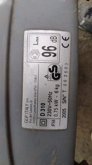 Cortacésped Eléctrico GGP Italy 750W