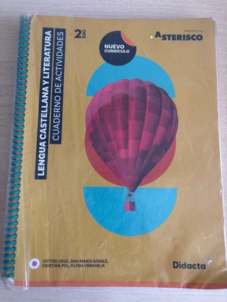 Lengua castellana y literatura, 2 ESO, Proyecto...