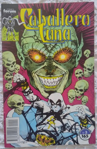 Lote 5 cómics Caballero Luna